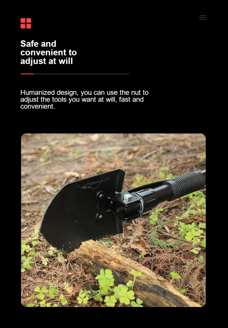 Camping Survival Shovel