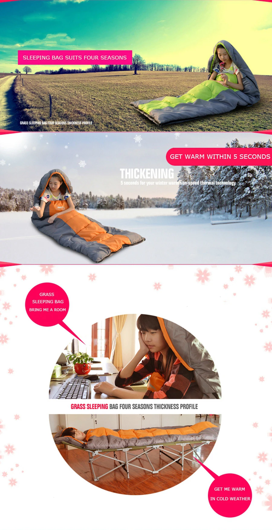 camping sleeping bag