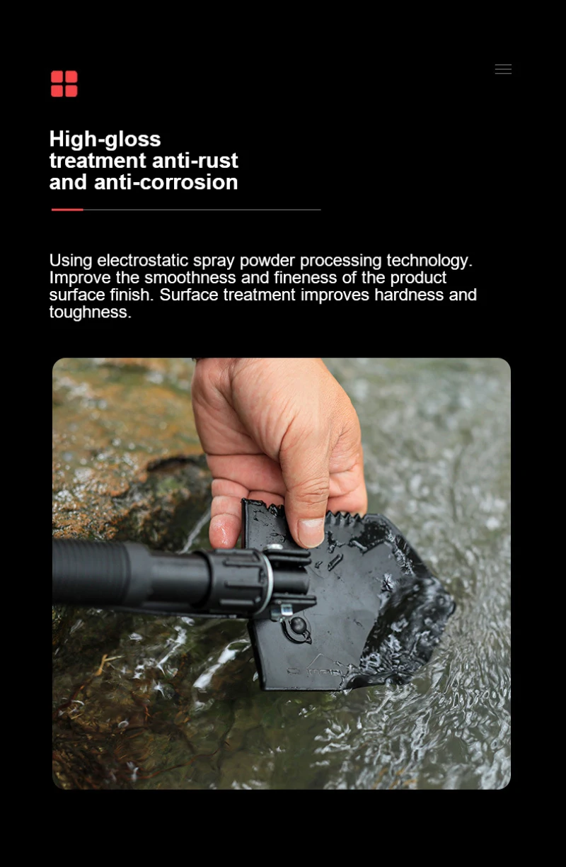 Camping Survival Shovel