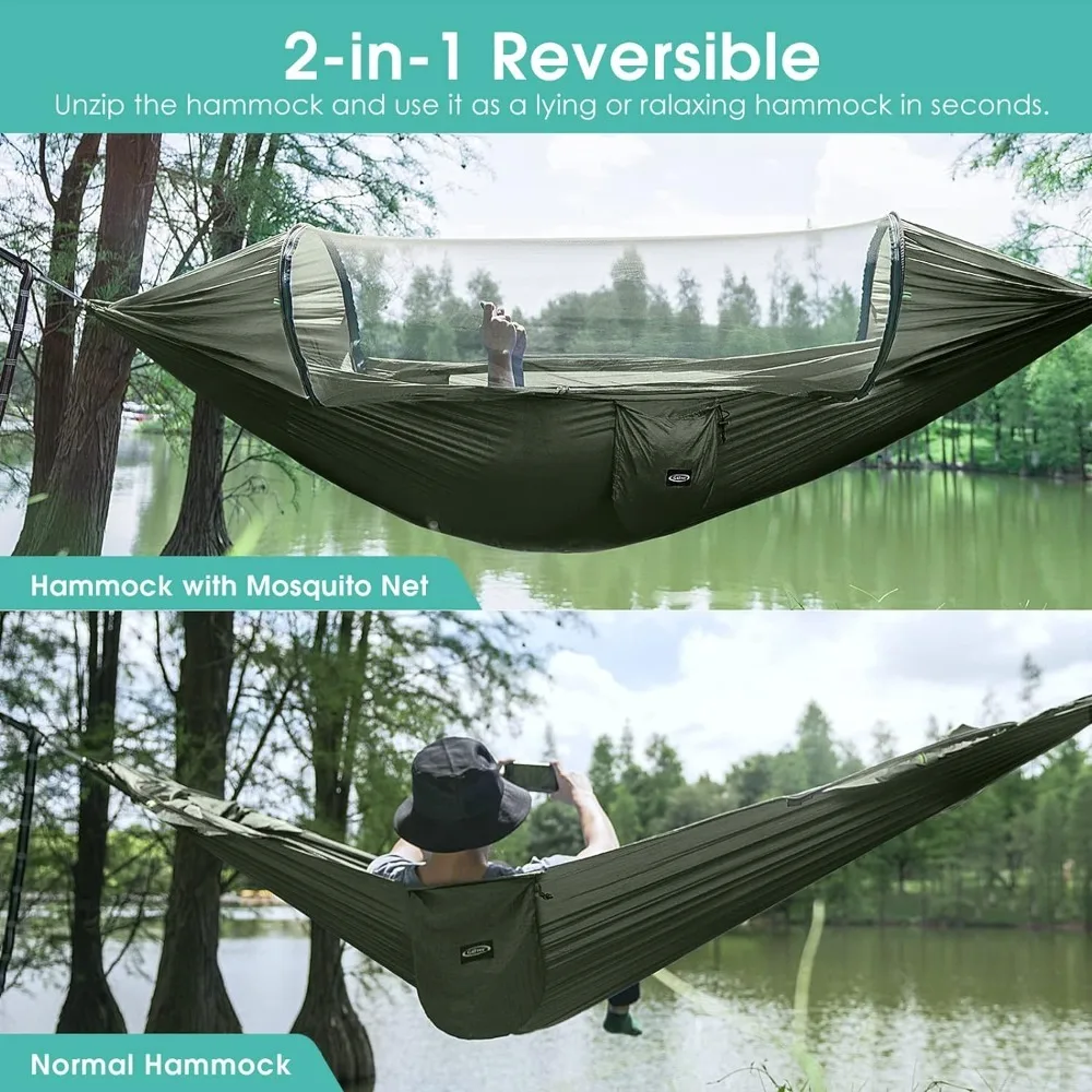 camping hammock with mosquito net
