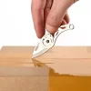 Titanium Alloy Mini Folding Knife High Hardness D2 Steel Sharp Knife With Keychain Pendant Disassembly Express Open Box EDC Tool